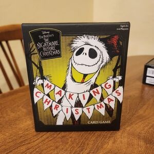 Nightmare Before Christmas making Christmas card game.  New